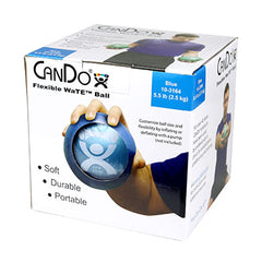 CanDo WaTE Ball - Hand-held Size - Blue - 5