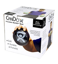 CanDo WaTE Ball - Hand-held Size - Black - 5" Diameter - 6.6 lb