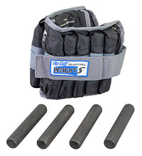 The Adjustable Cuff ankle weight - 20 lb - 20 x 1 lb inserts - Black - each