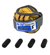The Adjustable Cuff pediatric wrist weight - 2 lb - 12 x 0.17 lb inserts - Tan - each