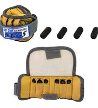 The Adjustable Cuff pediatric wrist weight - 2 lb - 12 x 0.17 lb inserts - Tan - pair