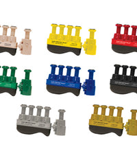 Digi-Flex Thumb - Set of 8 (1 each: tan, yellow, red, green, blue, black, silver, gold)