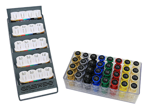 Digi-Flex Multi Small Clinic Pack, Deluxe (5 bases plus 32 button sets in case w/rack)