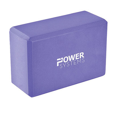 Yoga Block, Purple, 4"