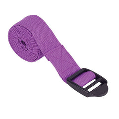 Yoga Strap, Purple, 6 ft