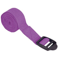 Yoga Strap, Purple, 8 ft