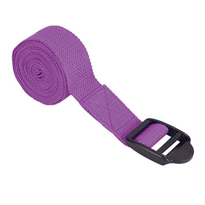 Yoga Strap, Purple, 8 ft