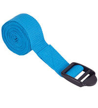 Yoga Strap, Blue, 8 ft