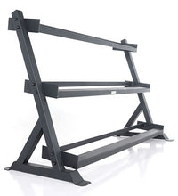 Granite Series Horizontal Dumbbell Rack, Three Tier