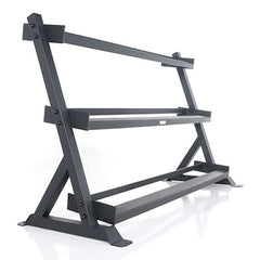 Granite Series Horizontal Dumbbell Rack, Three Tier