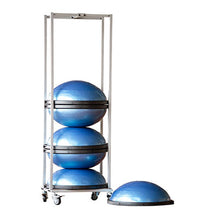 Small Storage Rack for BOSU w/6 BOSU Pro Balance Trainer Unit Only