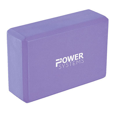 Yoga Block, Purple, 3"