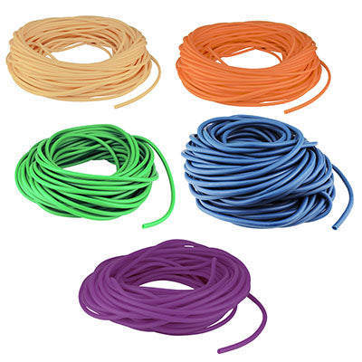 Val-u-Tubing - Low Powder - 25' - 5-piece set (1 each: peach, orange, lime, blueberry, plum)