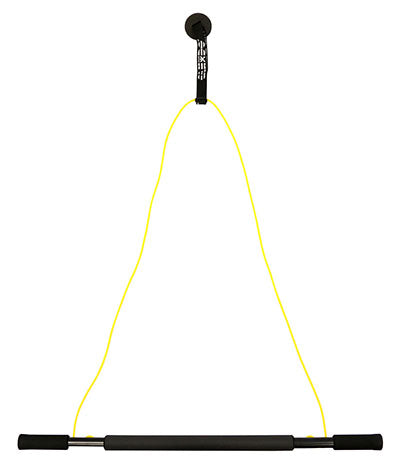 CanDo over door exercise bar and tubing, Yellow - x-light