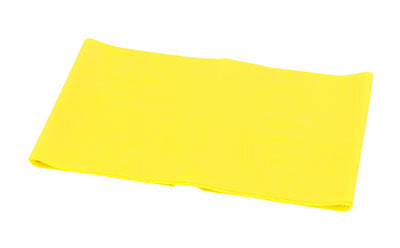 CanDo Low Powder Exercise Band - 4' length - Yellow - x-light