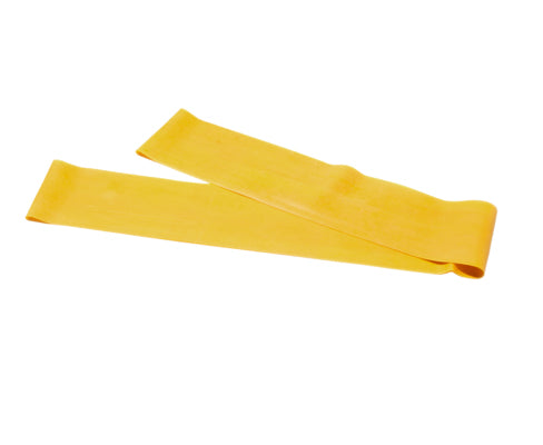 CanDo Band Exercise Loop - 30" Long - Yellow - x-light, 10 each