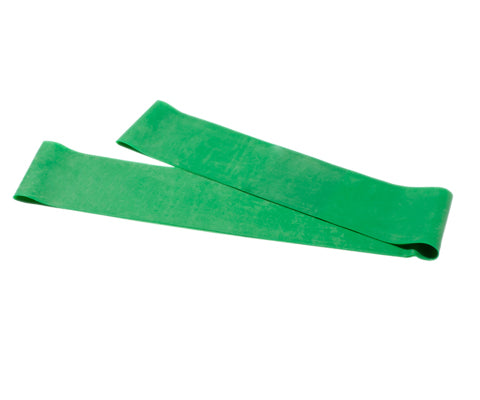 CanDo Band Exercise Loop - 30" Long - Green - medium, 10 each