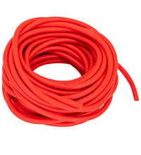 CanDo Low Powder Exercise Tubing - 25' roll - Red - light