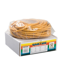 CanDo Low Powder Exercise Tubing - 100' dispenser roll - Gold - xxx-heavy