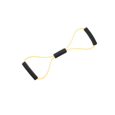 CanDo Tubing BowTie Exerciser - 22" - Yellow - x-light