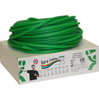 Sup-R Tubing - Latex Free Exercise Tubing - 100' dispenser roll - Green - medium