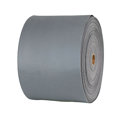 Sup-R Band Latex Free Exercise Band - 50 yard roll - Silver - xx-heavy