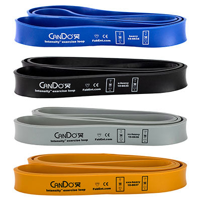 CanDo Intensity Loop, Set of 4: Blue (Heavy) through Gold (XXX-Heavy)