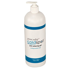 Point Relief ColdSpot Lotion - Gel Pump - 16 oz, 24 each