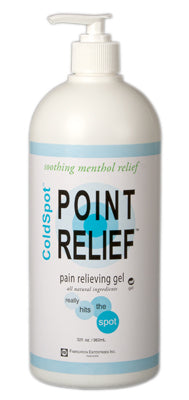 Point Relief ColdSpot Lotion - Gel Pump- 32 oz