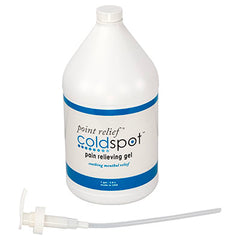 Point Relief ColdSpot Lotion - Gel Pump - 128 oz / 1 gallon, 4 each