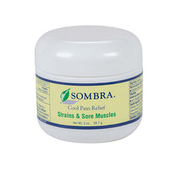 Sombra Cool Pain Relief - Strains and Sore Muscles, 2 oz Jar