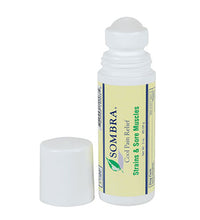 Sombra Cool Pain Relief - Strains and Sore Muscles, 3 oz Roll-On