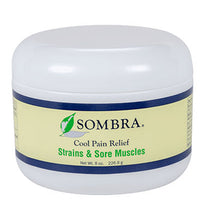 Sombra Cool Pain Relief - Strains and Sore Muscles, 8 oz Jar