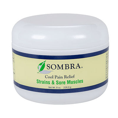 Sombra Cool Pain Relief - Strains and Sore Muscles, 8 oz Jar