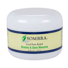 Sombra Cool Pain Relief - Strains and Sore Muscles, 8 oz Jar