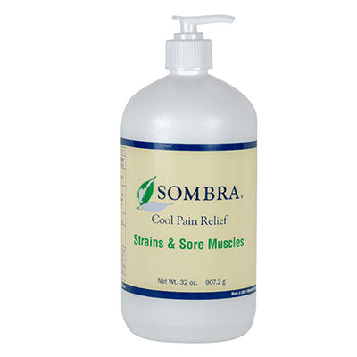 Sombra Cool Pain Relief - Strains and Sore Muscles, 32 oz Pump