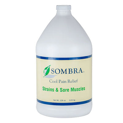 Sombra Cool Pain Relief - Strains and Sore Muscles, 1 Gallon with Pump