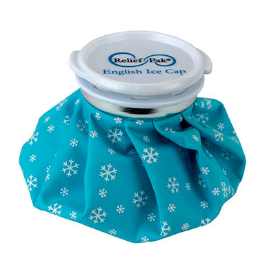 Relief Pak English ice cap reusable ice bag - 6" diameter - Case of 12