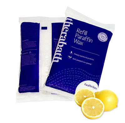 Therabath, Refill Paraffin Wax, 24 x 1-lb Bags of Beads, Fresh Squeezed Lemon