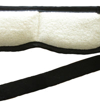 TheraTemp Moist Heat Pack - Contour Wrap - eye/sinus - 10" x 3.5" with 3" x 27" belt and 3" x 14" strap