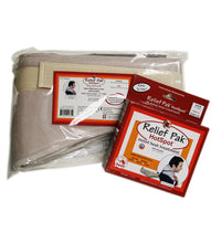 Relief Pak HotSpot Moist Heat Pack and Cover Set - Neck Pack with Terry with Foam-fill Cover