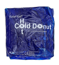 Relief Pak Cold n' Hot Donut Compression Sleeve - large (for 4-10" circumference) - Case of 10