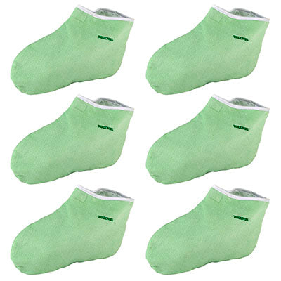 WaxWel Paraffin Bath - Accessory Package - 6 Terry Foot Booties ONLY