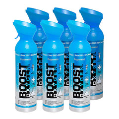 Boost Oxygen, Peppermint, Large (10-Liter), Case of 6