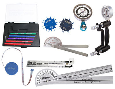 Baseline Hand Evaluation - 8-piece Set - Features HD 200 lb HHD & 50 lb HPG