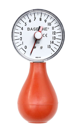 Baseline Dynamometer - Pneumatic Squeeze Bulb - 15 PSI Capacity, with reset