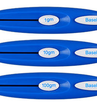 Baseline Monofilament - Retracting Filament - 3-piece Set (1,10 and 100 gram)