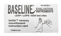 Baseline Tactile Monofilament - ADA/LEAP/LOPS - Disposable w/sleeve - 5.07 - 10 gram - 1 ea.