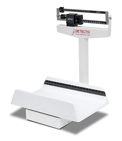 Detecto, Baby Scale, Weighbeam, Tray, 130 lb x 1 oz