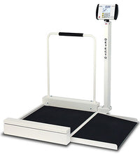 Detecto, 6495 Wheelchair Scale, Stationary, Digital, 800 lb x .2 lb / 360 kg x .1 kg, AC Adap